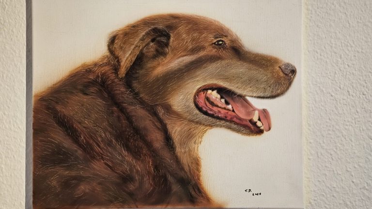 airbrush kunst 4 Hundeportrait