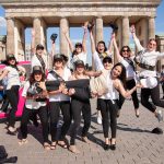 JGA Gruppe vor dem Brandenburger Tor
